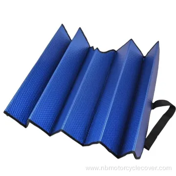 Promo 55%vlt blue blinds cover for car windows